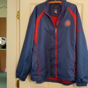 Reebok Windbreaker Jacket, Cubs Insignia, XL